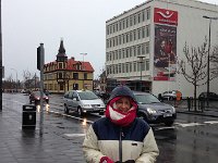 Very wet day in Reykjavik